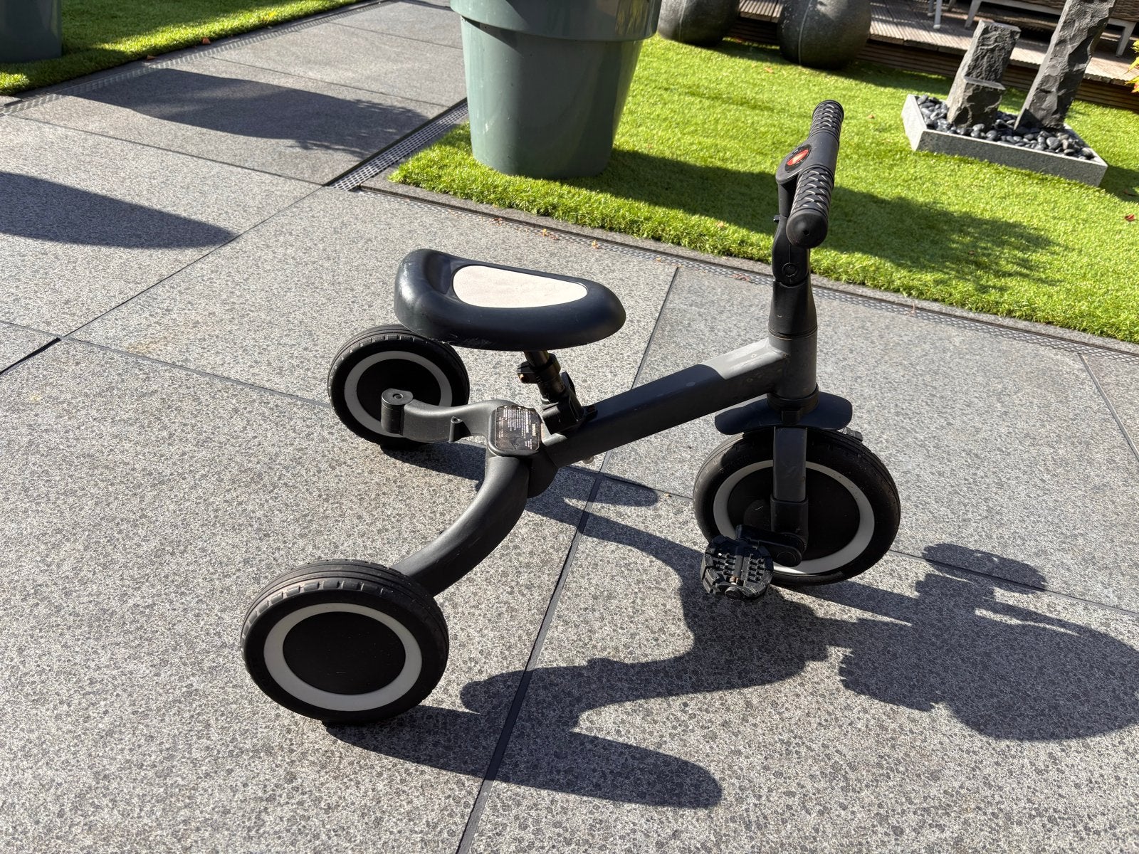 Kinderloopfiets/driewieler - Zwart, Ophalen, Gebruikt, Loopfiets