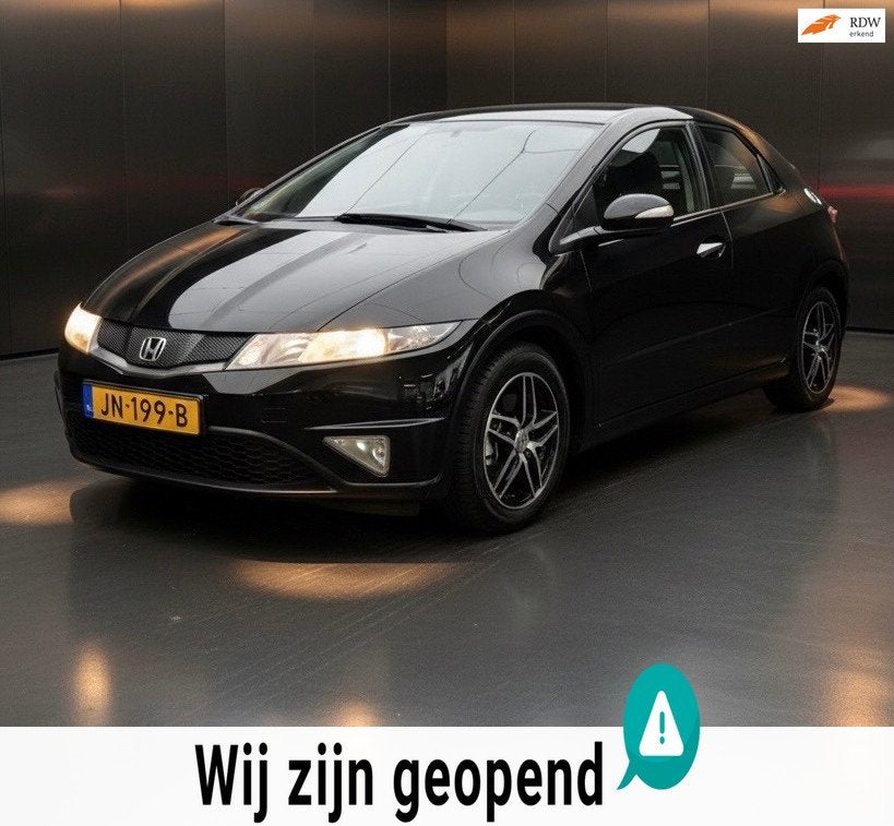 Honda Civic 1.4 Sport-airco-elek ramen, Auto's, Honda, Voorwielaandrijving, Euro 5, Gebruikt, 4 cilinders