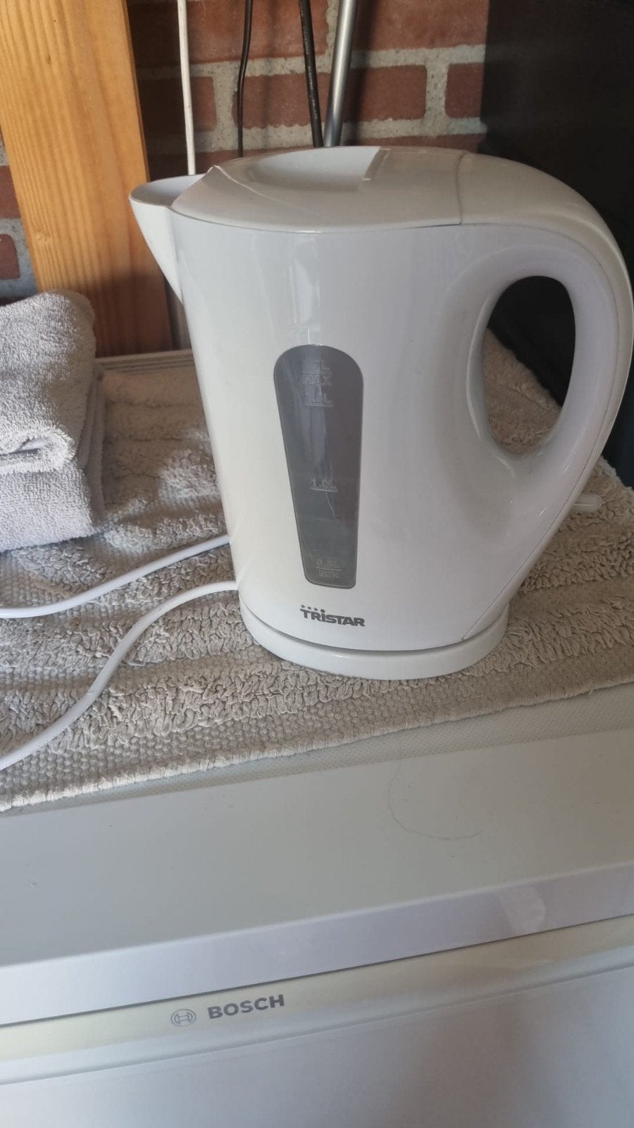 Goed werkende Tristar waterkoker, 1 tot 2 liter, Ophalen of Verzenden, Gebruikt