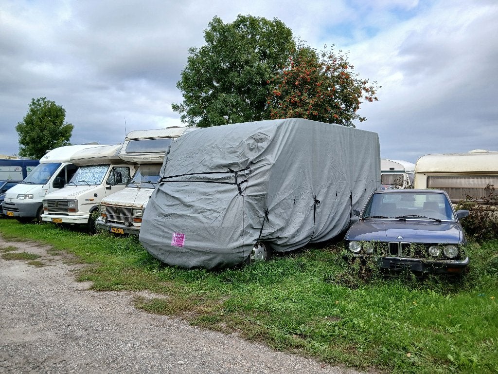 Camperhoes, Ophalen, Gebruikt