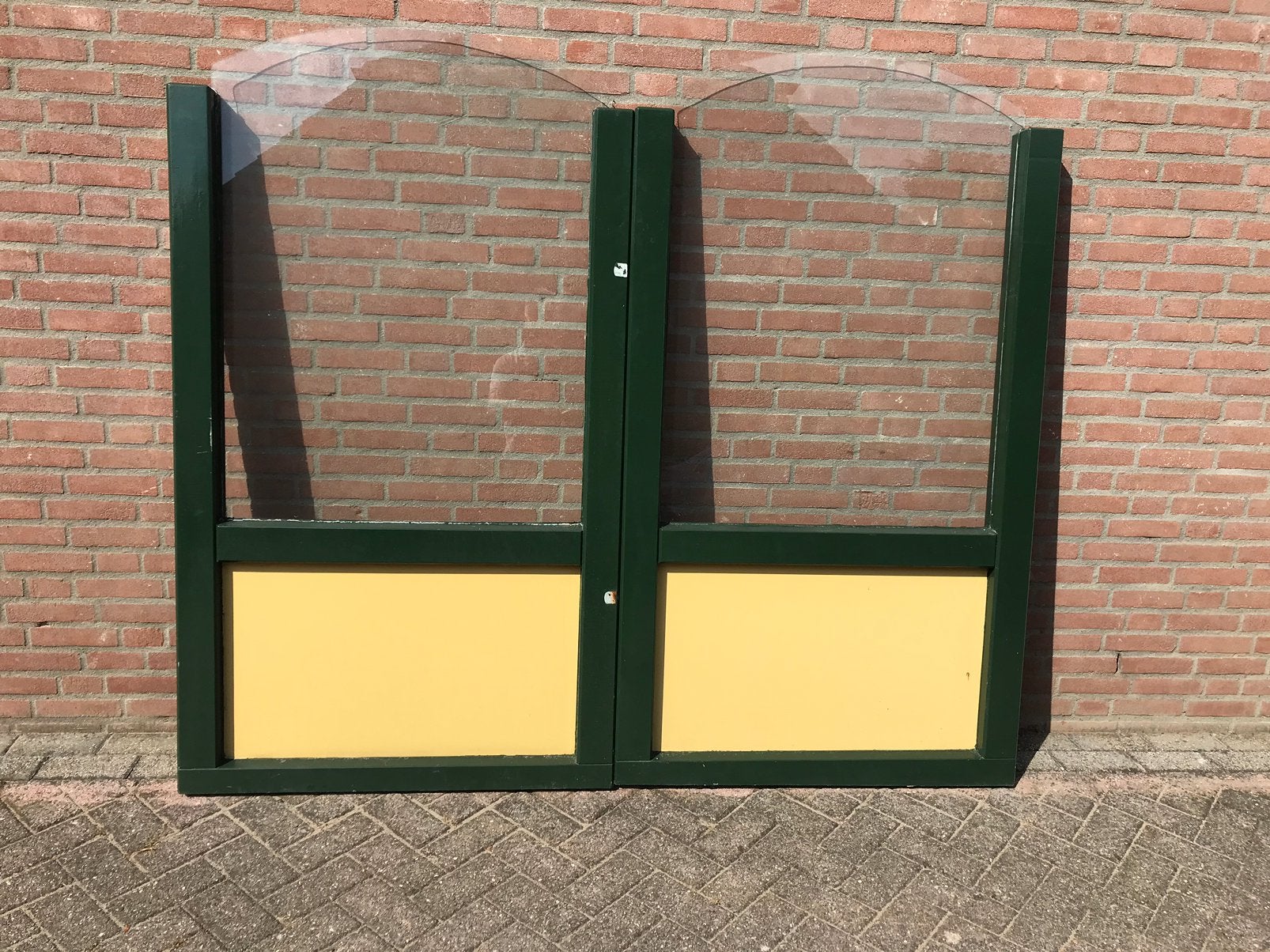 Terras schermen, Tuin en Terras, Tuinschermen, Gebruikt, Hout, 150 tot 200 cm, Ophalen