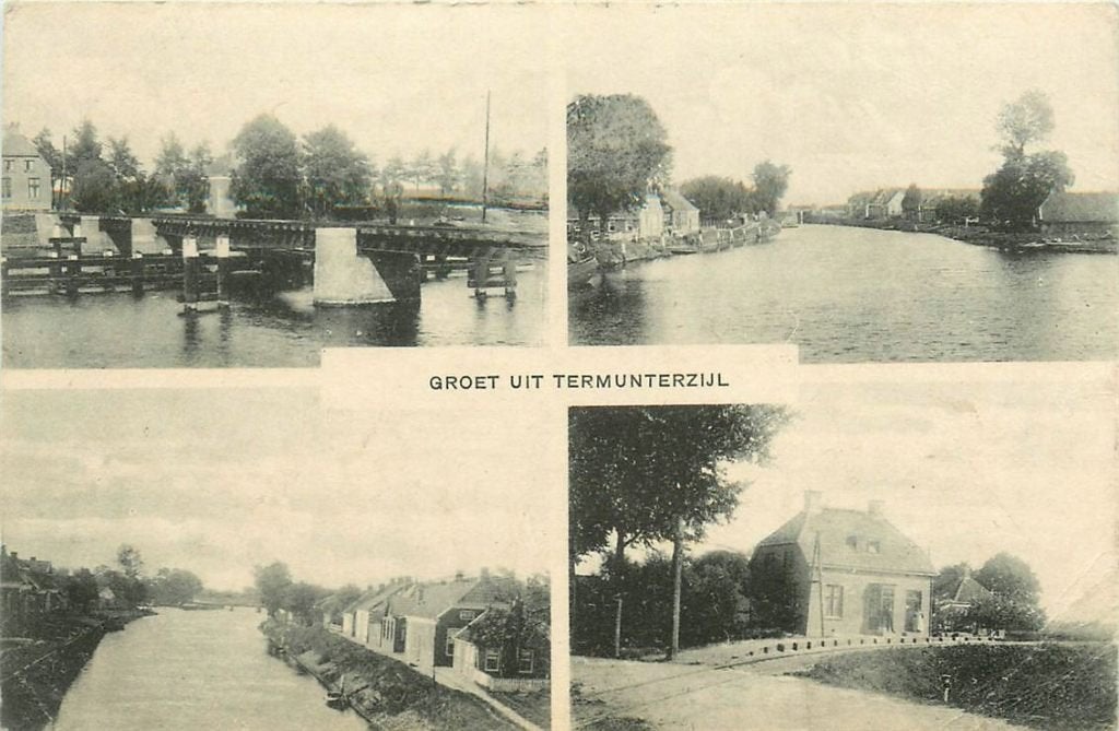 702-052-011 Termunterzijl, Ophalen of Verzenden, Voor 1920, Groningen
