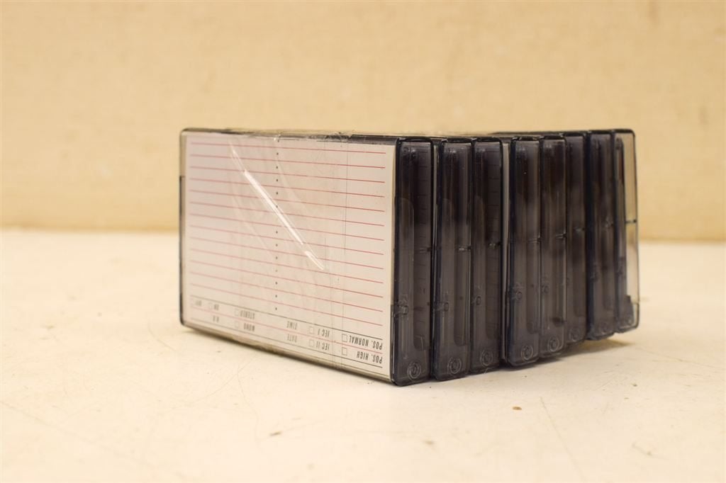 8 stuks Emtec cassettebandjes 46932, Ophalen of Verzenden, Gebruikt, Overige genres, 1 bandje