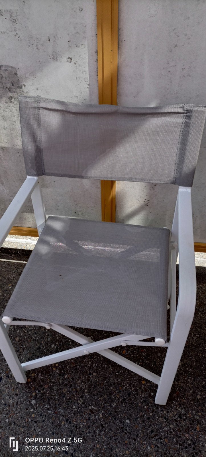 Tuin stoelen inklapbare 1x stuks perfect voor tuin, Ophalen of Verzenden, Kunststof