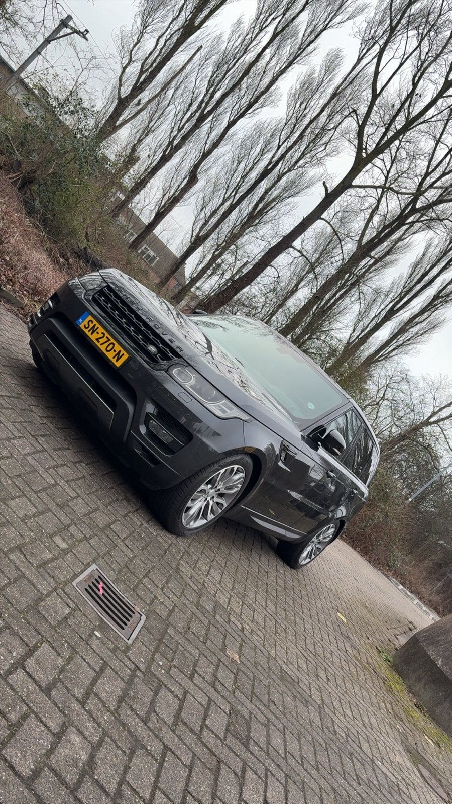 Land Rover Range Rover (sport) 3.0 Tdv6 AUT 2016 Grijs, Auto's, Land Rover, 2993 cc, 258 pk, 255 €/maand, Diesel