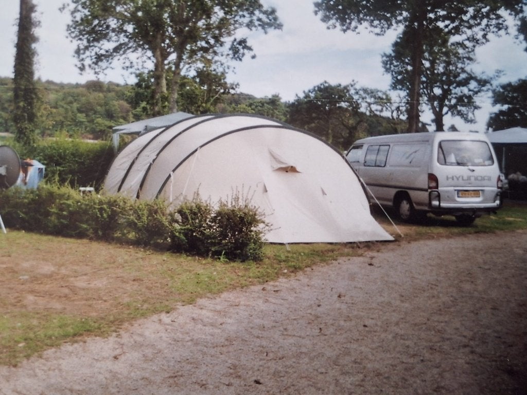Obelink tunneltent, Caravans en Kamperen, Tenten, Ophalen, Gebruikt, Tot en met 6