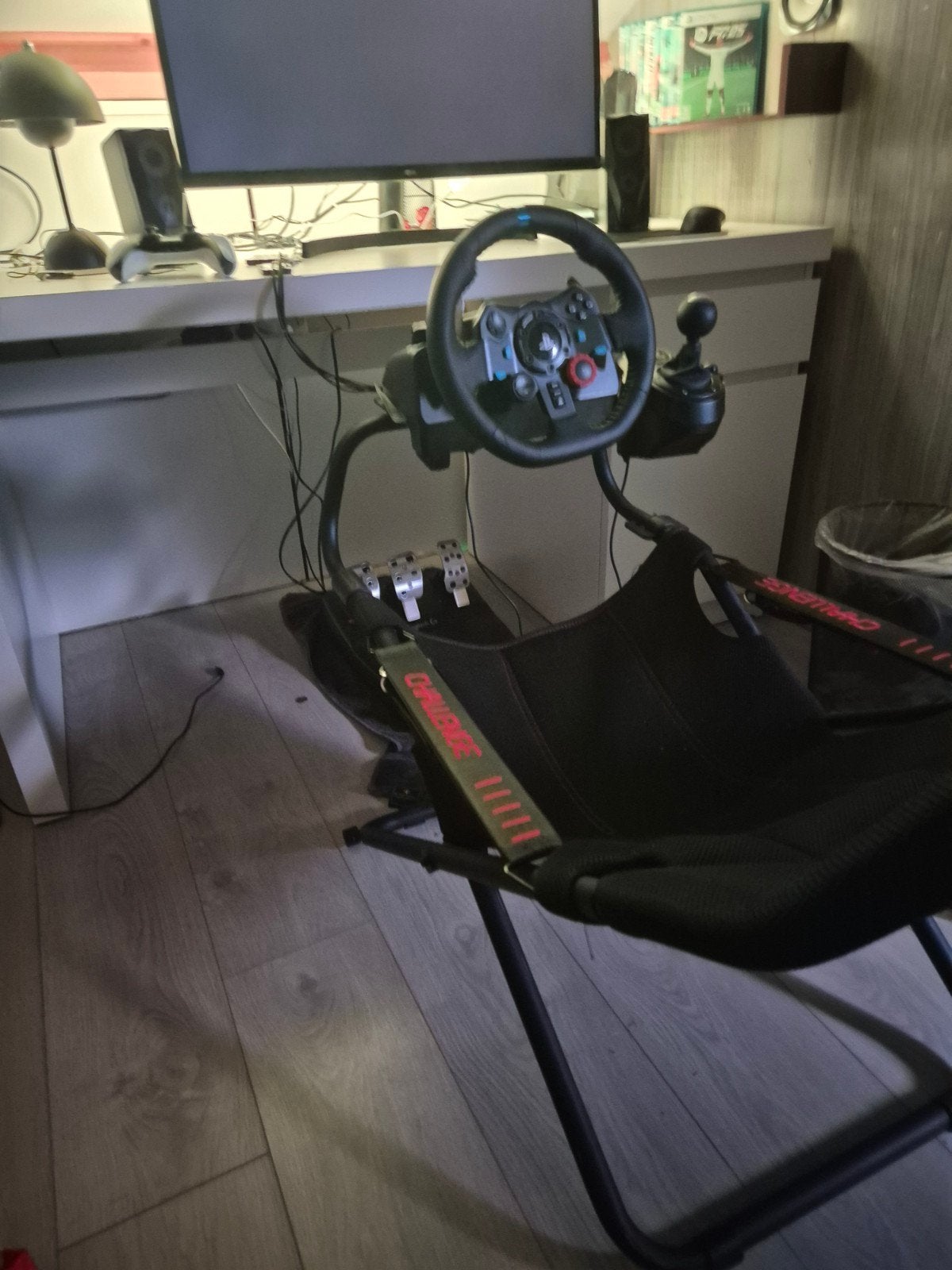 Logitech G29 racestuur met Playseat Challenge, Ophalen of Verzenden, Overige merken, Zo goed als nieuw