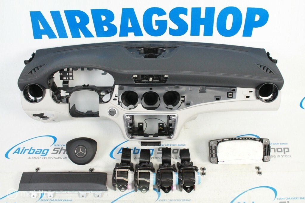 Airbag set Dashboard stiksel Mercedes GLA X156 (2014-heden), Gebruikt, Ophalen of Verzenden