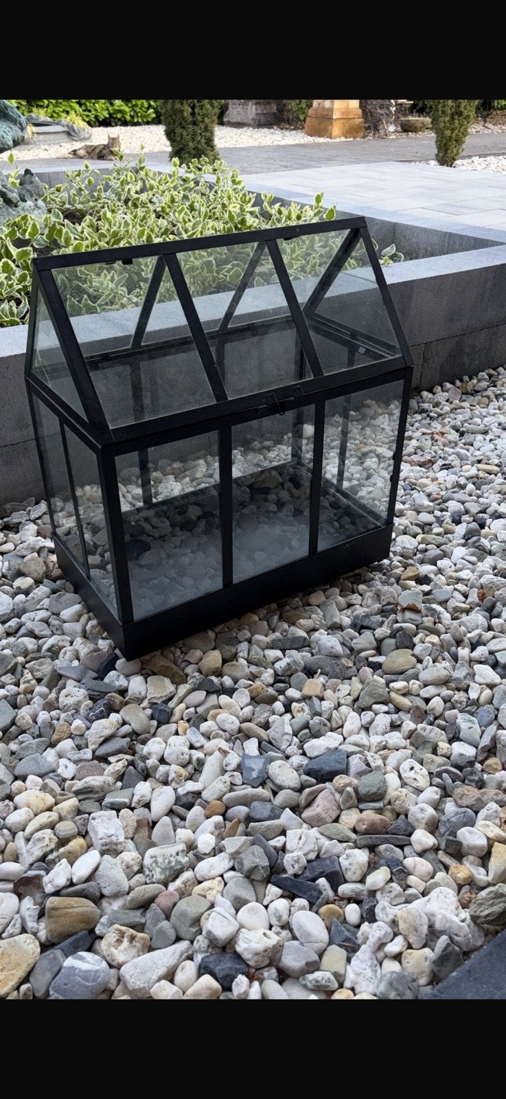 Klein kweek kasje, Tuin en Terras, Staal, Gebruikt, ., Ophalen of Verzenden