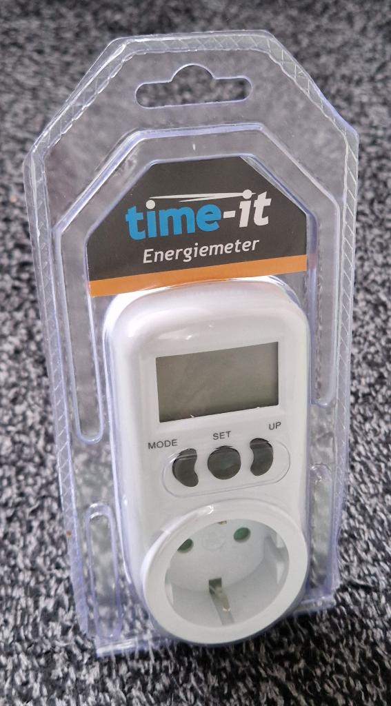 Energiemeter Time-it (Nieuw!), Ophalen of Verzenden, Nieuw, Elektriciteit