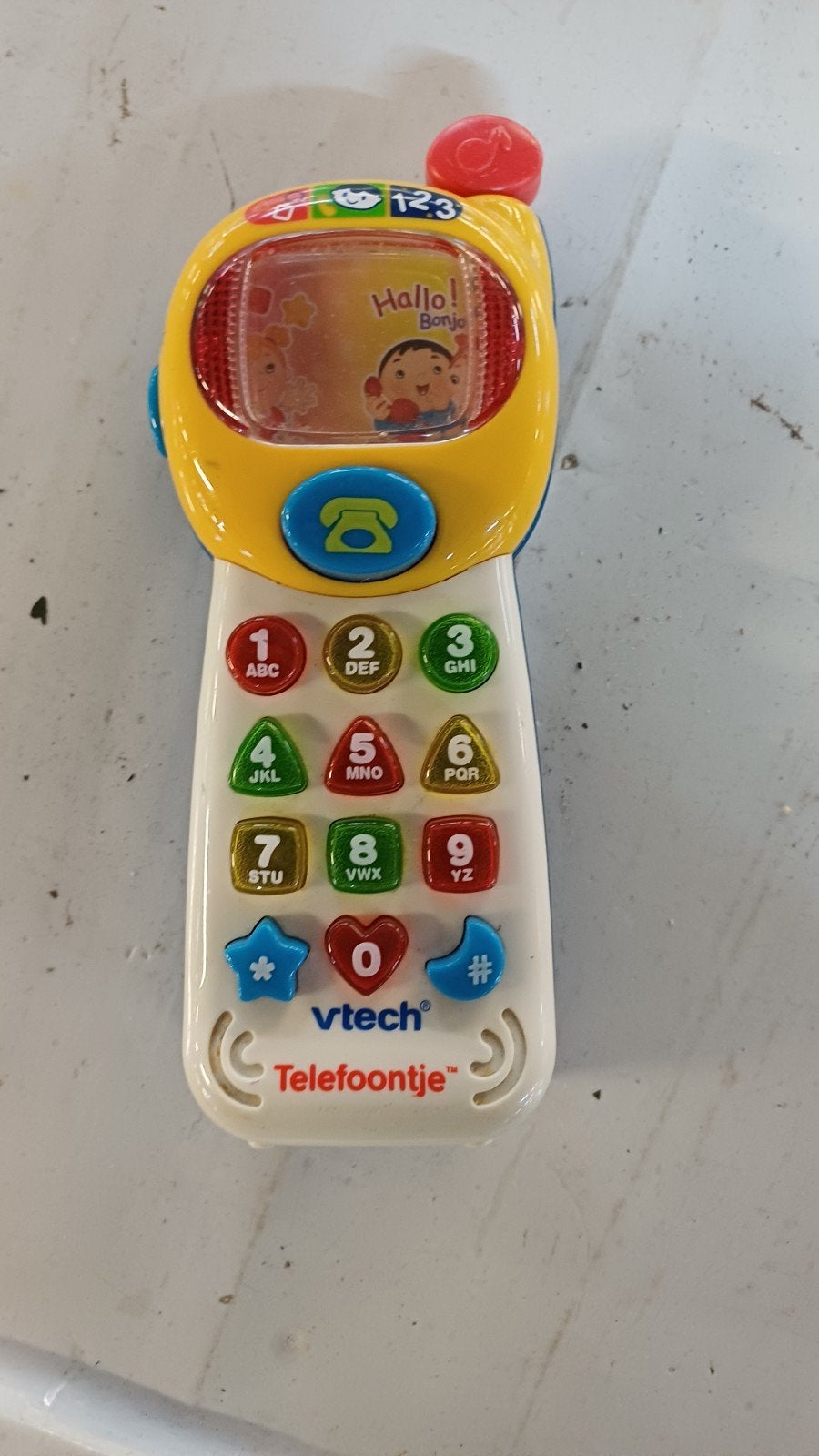 Vtech Telefoontje - Interactief Speelgoed, Ophalen of Verzenden, Gebruikt, 6 maanden tot 2 jaar