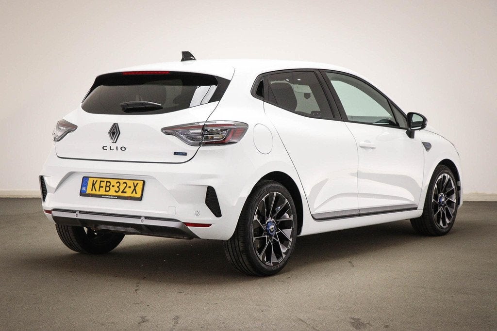 Renault Clio 1.6 E-Tech Full Hybrid 145 esprit Alpine | LED, Euro 6, Leder en Stof, Wit, Origineel Nederlands