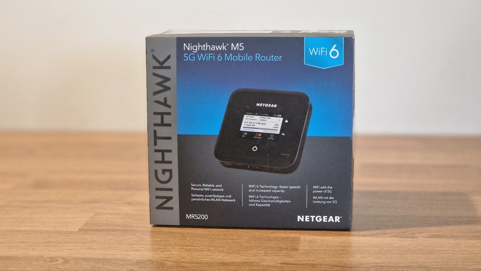 Netgear Nighthawk M5 5G WiFi 6 Mobiele Router, Computers en Software, Routers en Modems, Ophalen of Verzenden, Zo goed als nieuw