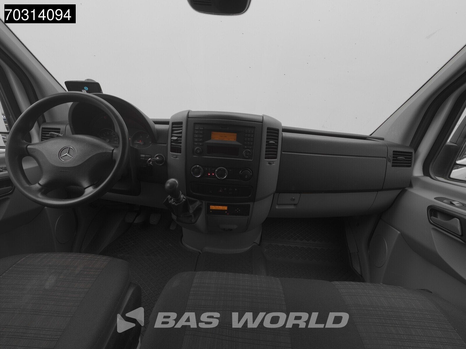 Mercedes Sprinter 416 CDI Dubbellucht L2H2 Trekhaak Navi Air, Auto's, Bestelauto's, Stof, Gebruikt, 4 cilinders, 2000 kg