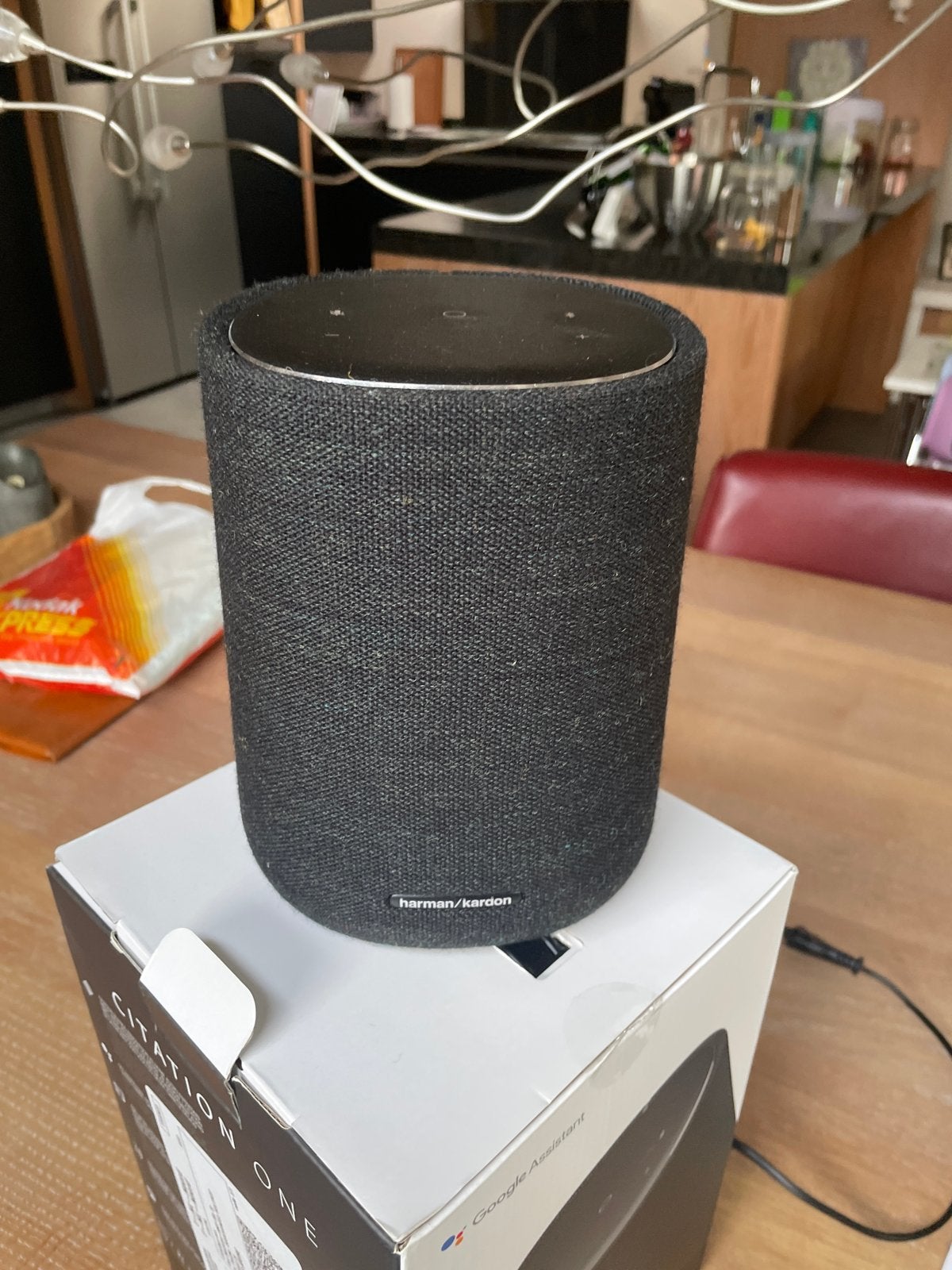 Harman Kardon Citation One Smart Speaker met Google Assistan, Audio, Tv en Foto, Slimme speaker, WiFi, Ophalen of Verzenden, Zo goed als nieuw