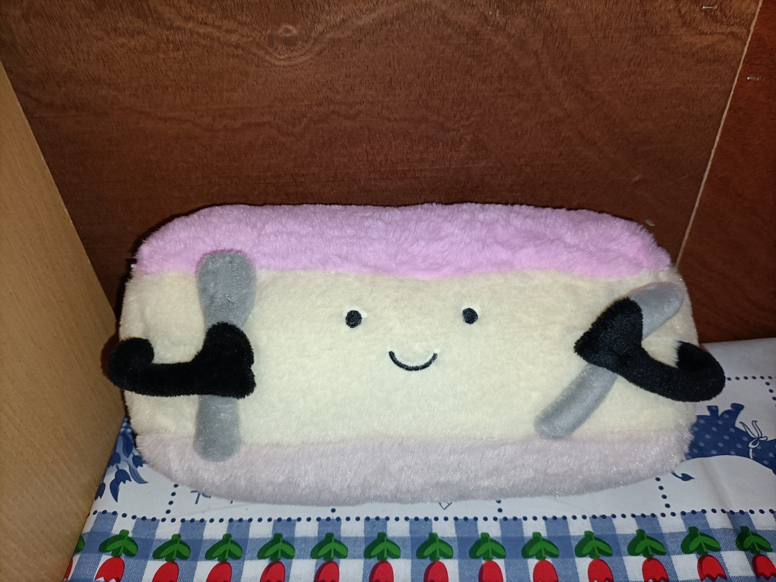 Tompouce knuffel Hema 25 cm, Ophalen of Verzenden, Zo goed als nieuw, Overige typen