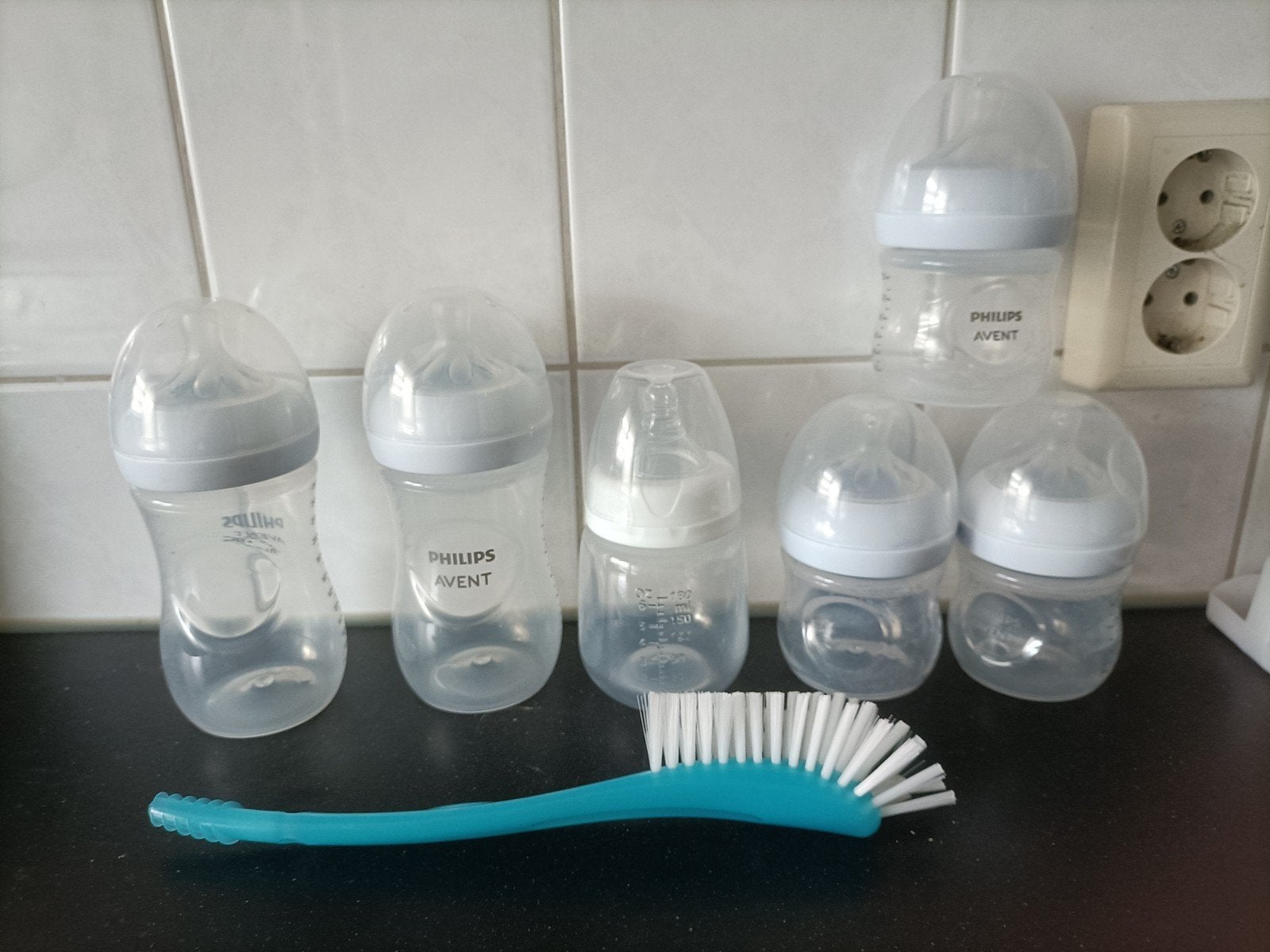 Philips Avent Babyflessen en poedertoren, Ophalen of Verzenden, Nieuw, Babyfles, Philips Avent