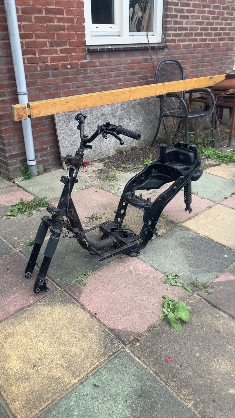 Zip frame zonder 123, Fietsen en Brommers, Ophalen, Gebruikt, Frame, Piaggio