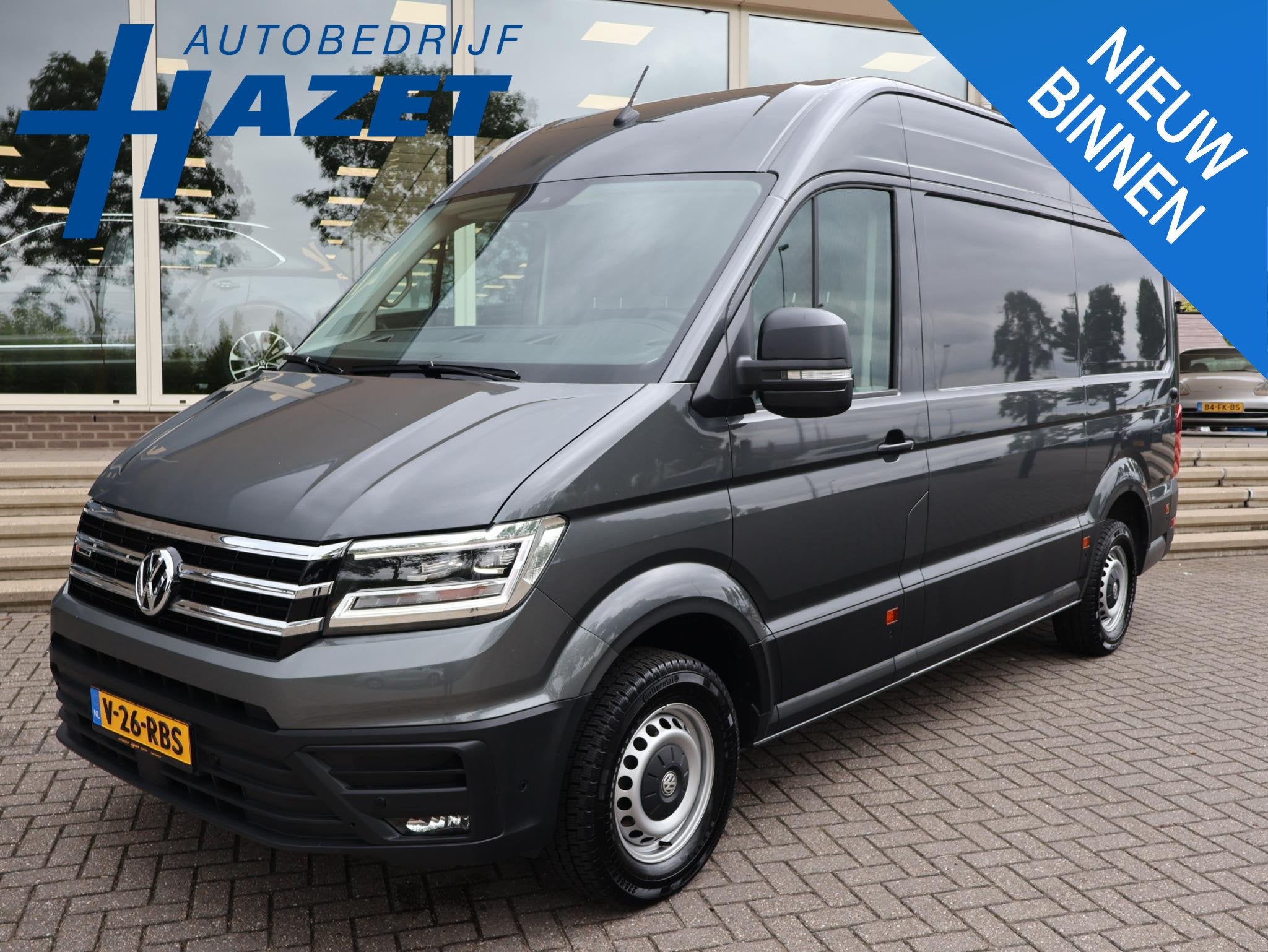 Volkswagen Crafter 35 2.0 TDI 177 PK 4MOTION 4X4 DSG L3H3 +, Automaat, Stof, Gebruikt, 4 cilinders