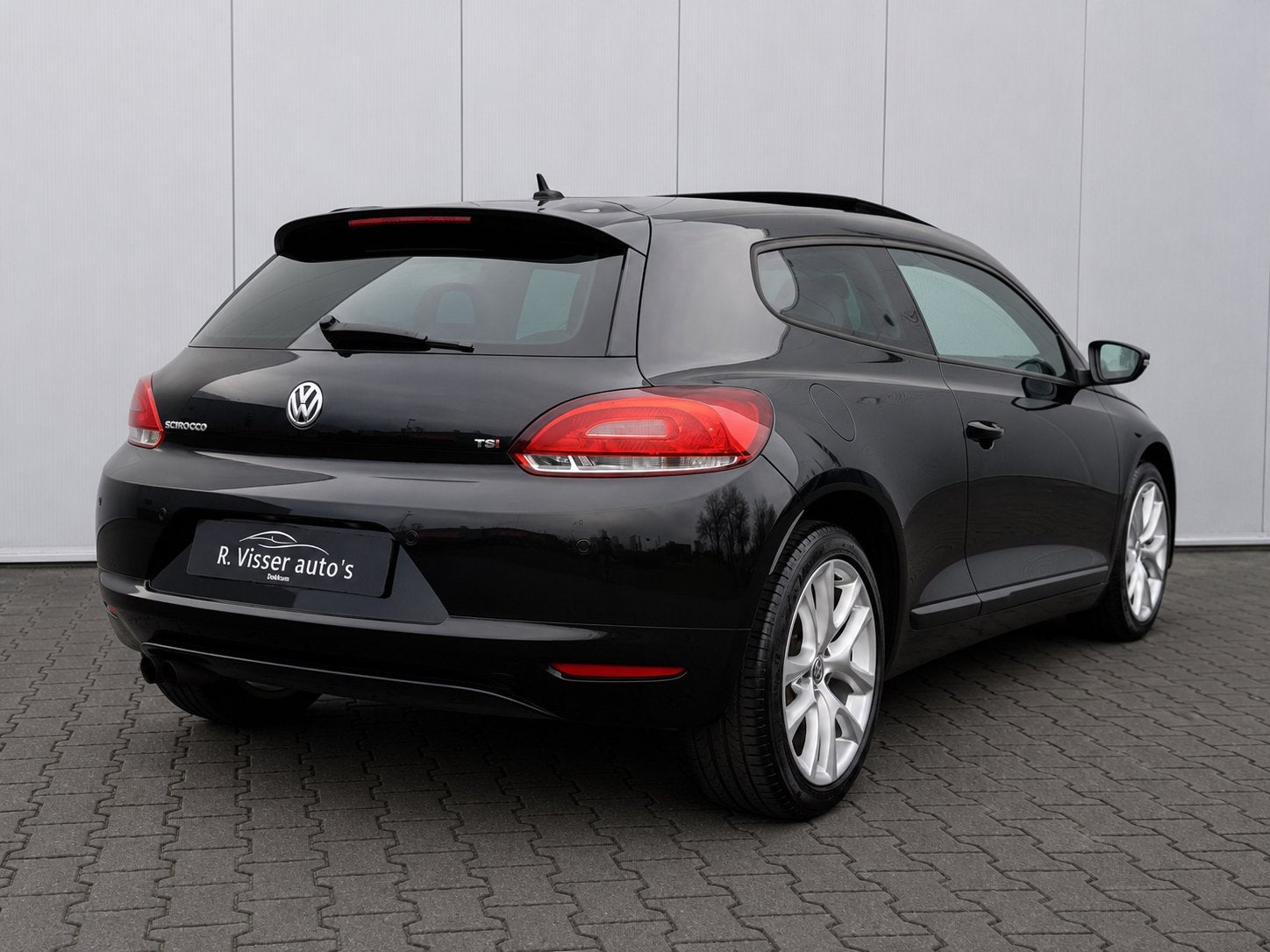 Volkswagen Scirocco 1.4 TSI /Pano/cruise/nette staat, Voorwielaandrijving, Euro 5, Zwart, 4 cilinders