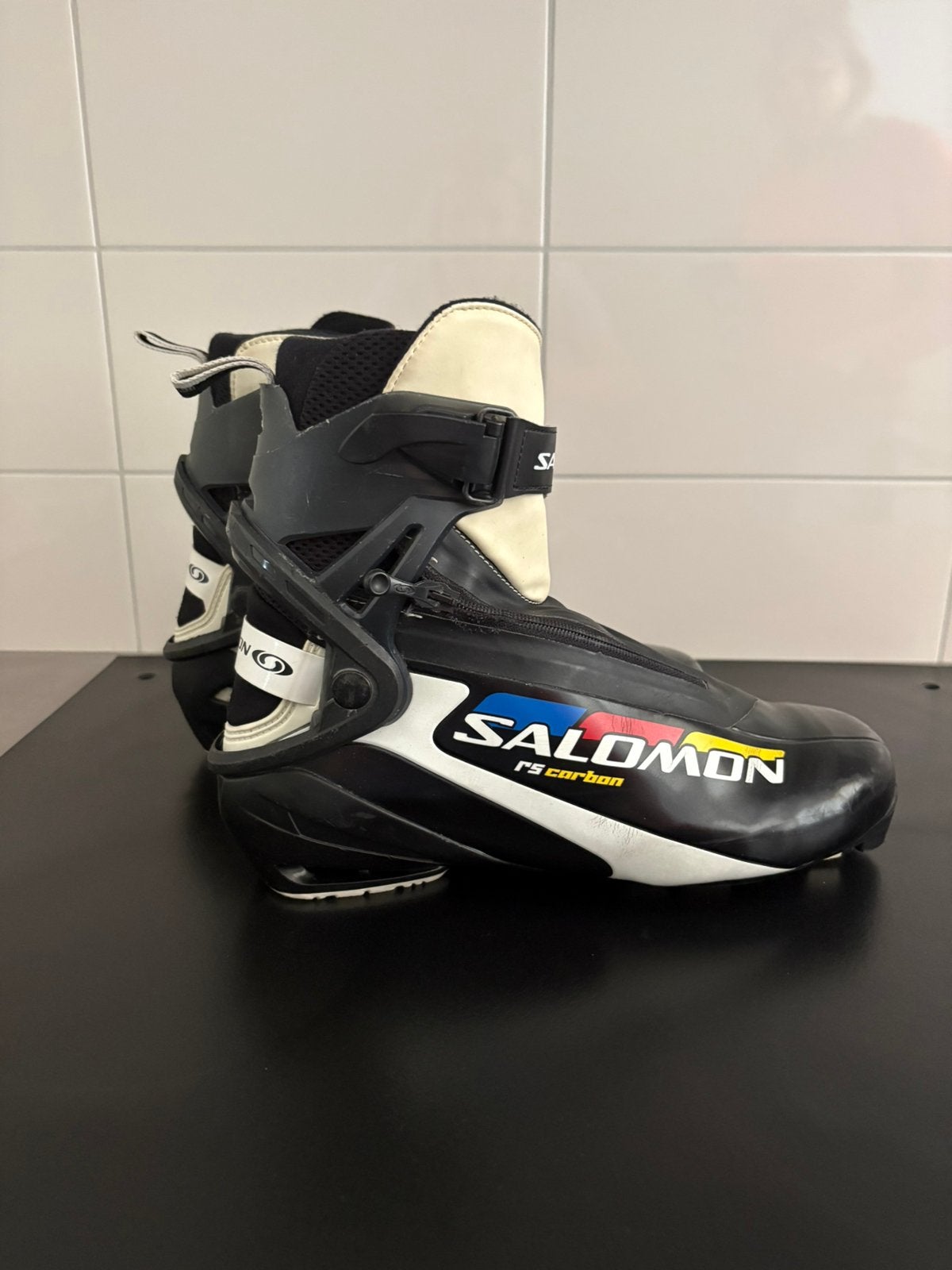 Salomon RS Carbon Freestyle Schaats/Langlauf schoenen&ijzers, Ophalen, Zo goed als nieuw, Noren, Overige merken