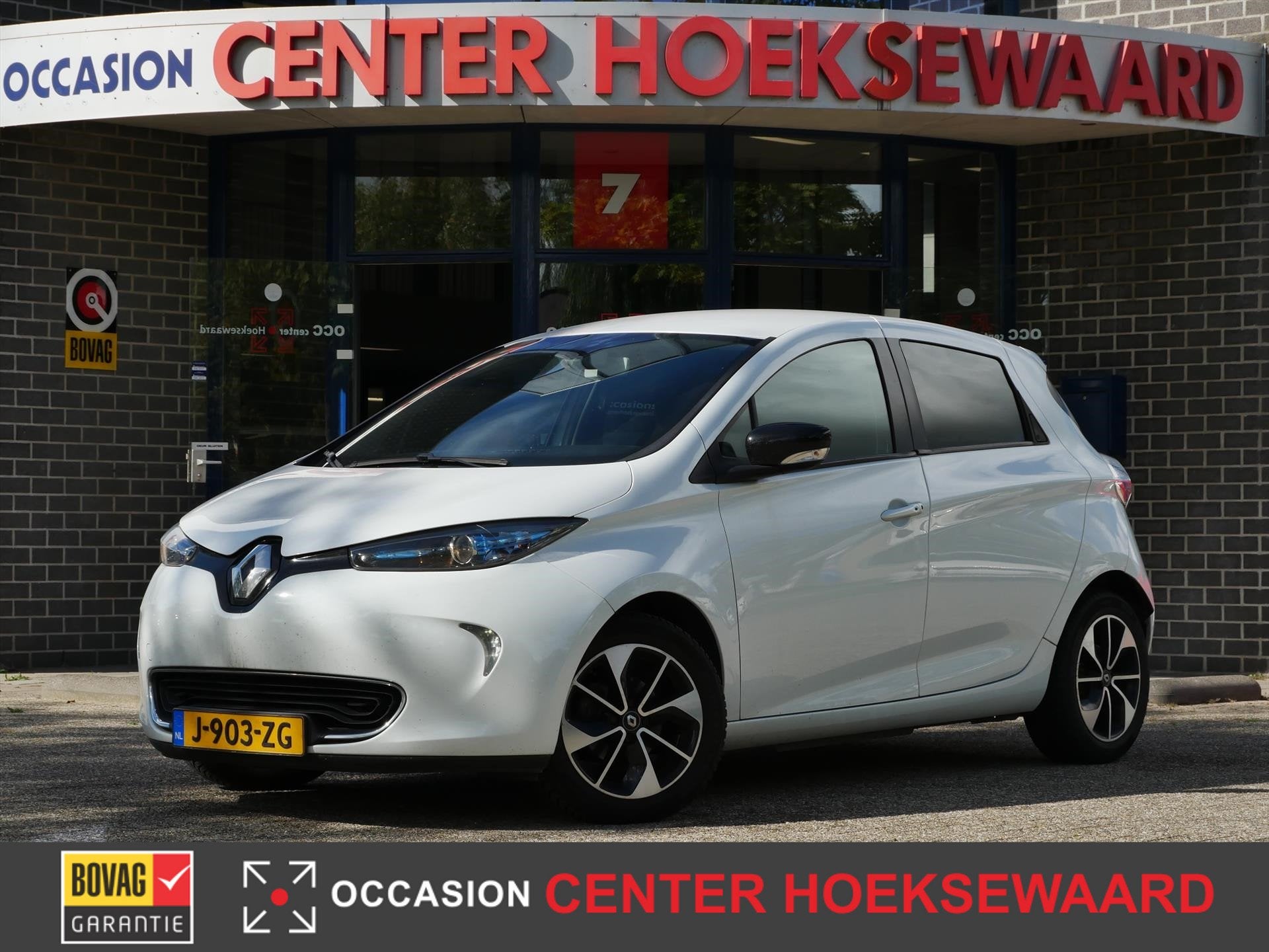RENAULT Zoe Q90 41kWh Intens Quickcharge Z.E. | SOH 85% | Ko, Stof, Gebruikt, Zwart, Wit