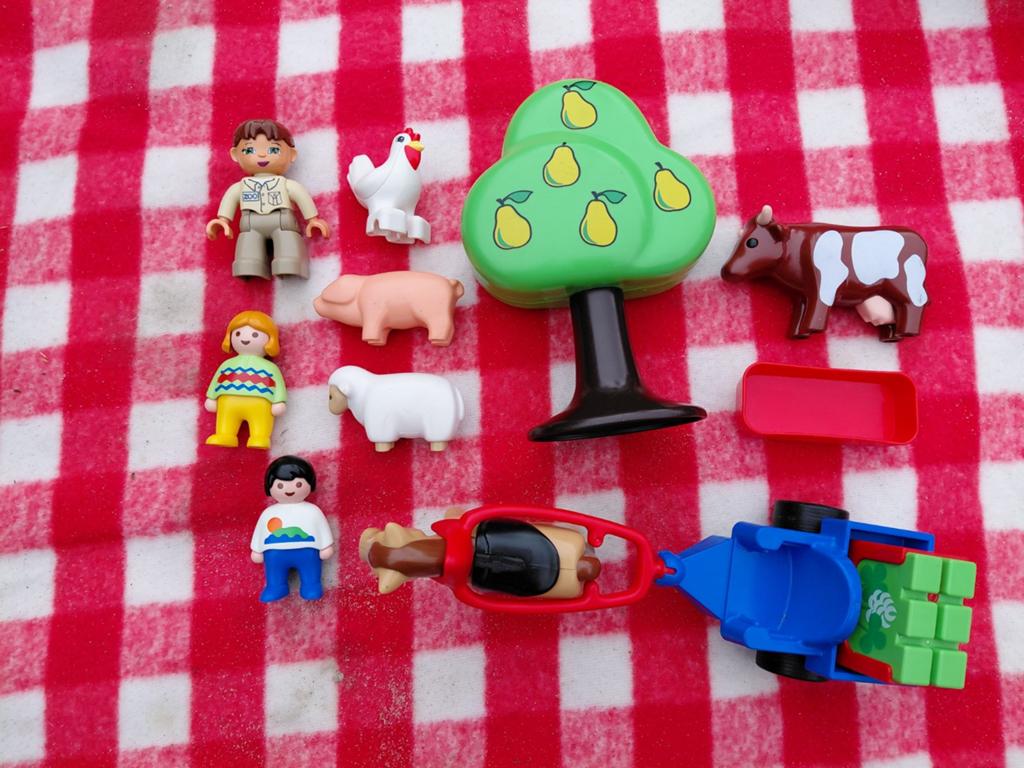 Playmobil 123 Boerderij Set, Ophalen of Verzenden, Zo goed als nieuw, Complete set