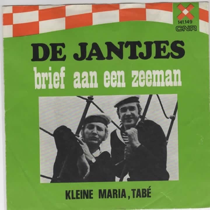 De Jantjes- Brief aan een Zeeman, Cd's en Dvd's, 7 inch, Ophalen of Verzenden, Zo goed als nieuw, Levenslied of Smartlap