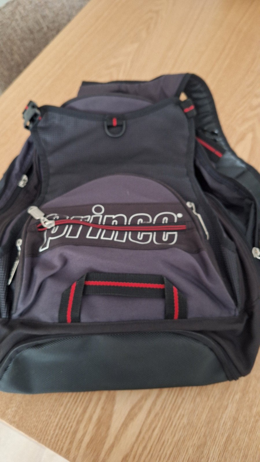 Prince Tennisrugzak met Schoenenvak en Ruimte voor 2 Rackets, Sport en Fitness, Tennis, Ophalen of Verzenden, Gebruikt, Tas, Prince