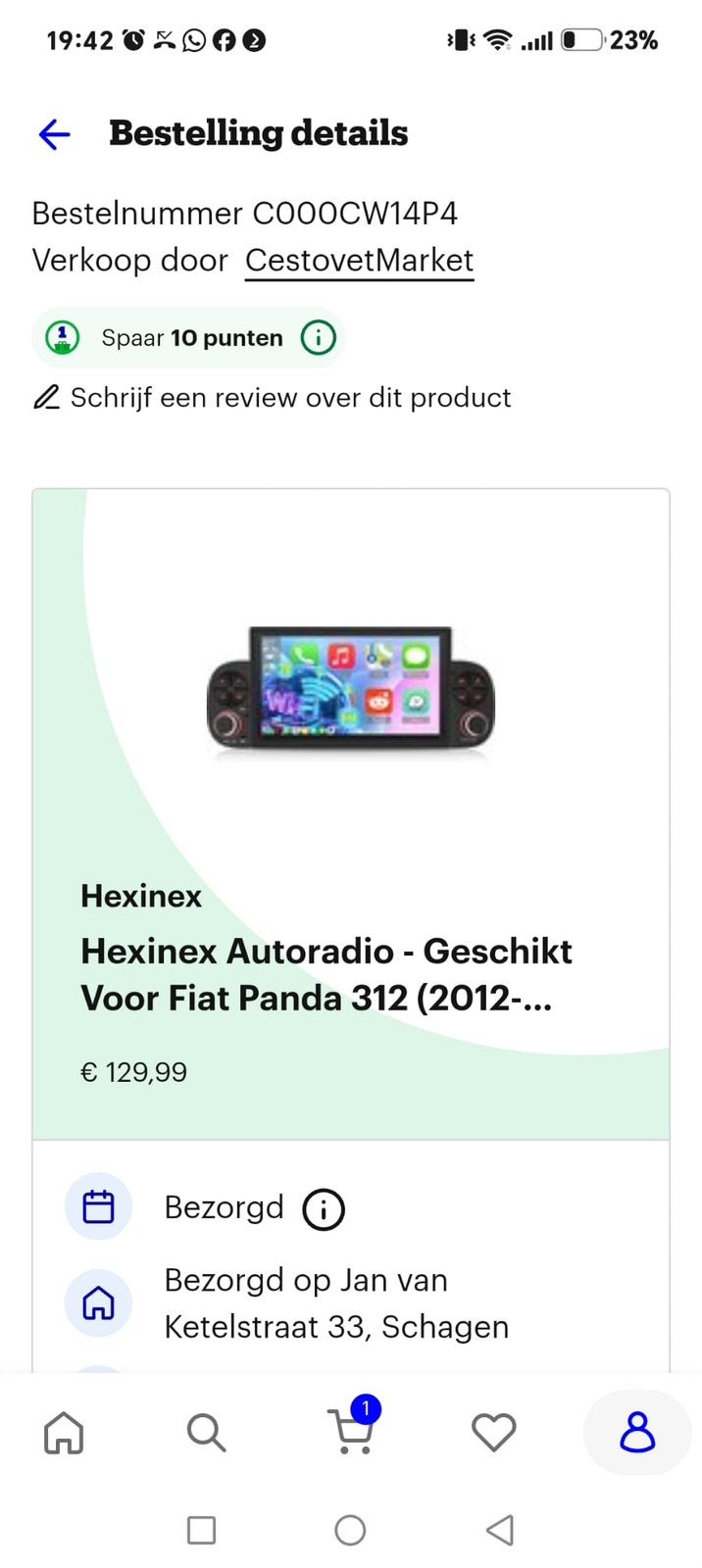 Auto navigatie radio, Ophalen of Verzenden, Zo goed als nieuw