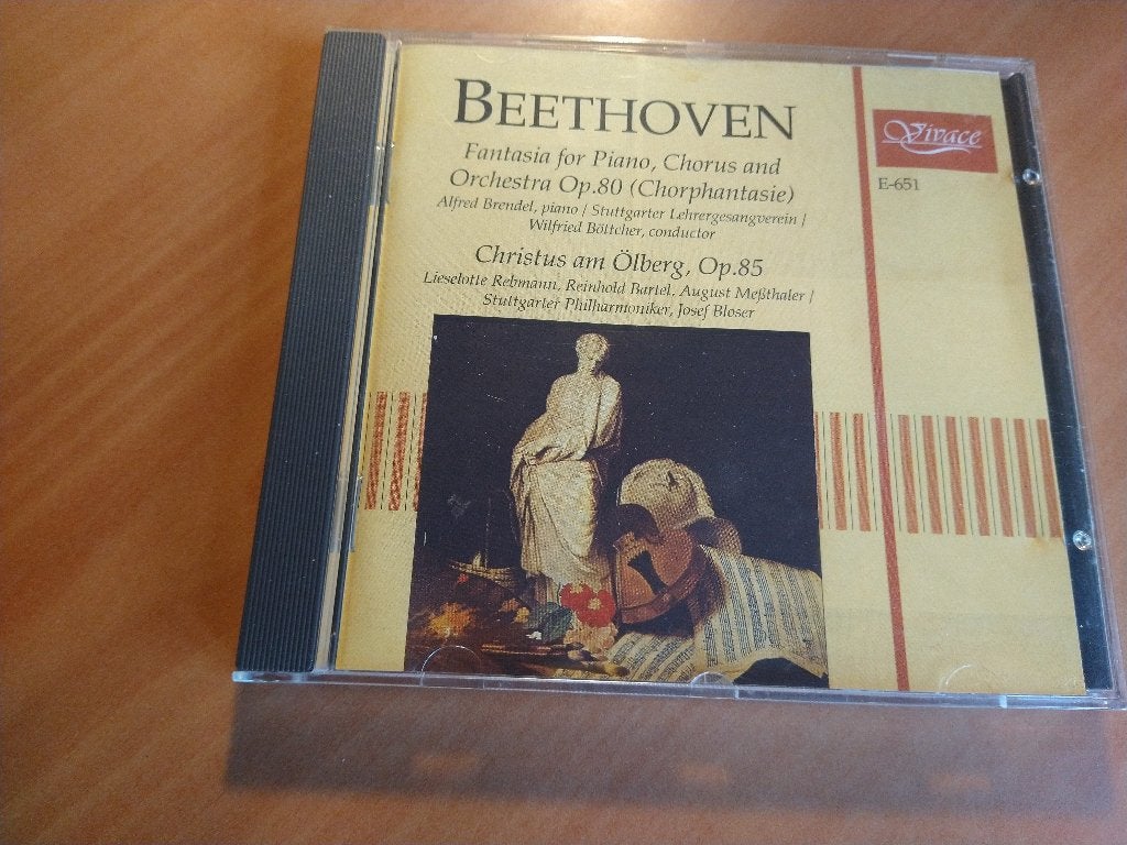 CD Beethoven Fantasia for Piano, Chorus and Orchestra Op. 80, Cd's en Dvd's, Ophalen of Verzenden, Classicisme, Zo goed als nieuw