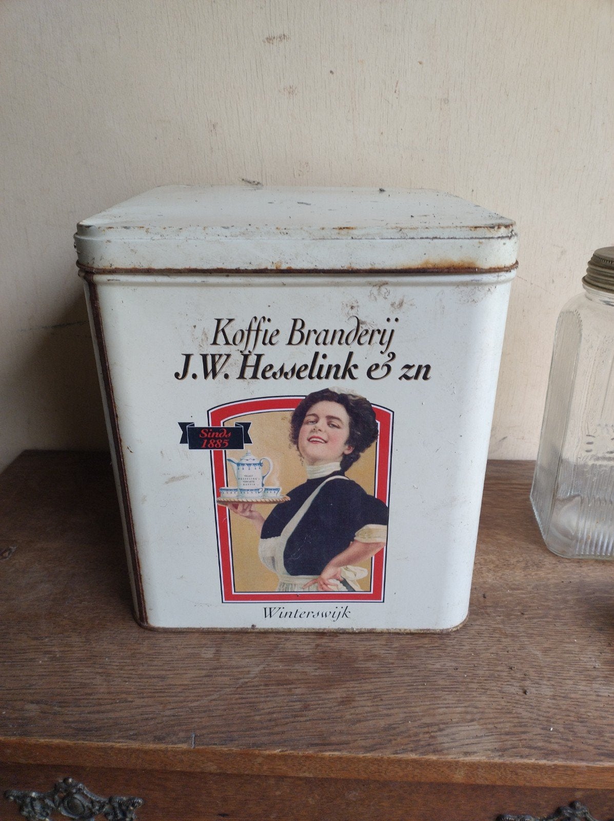 Koffie blik voor verzamelaars, Ophalen of Verzenden, Koffie
