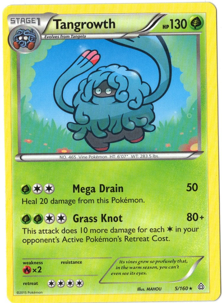 Primal Clash,  Tangrowth [rare] 5/160, Verzenden, Nieuw, Losse kaart