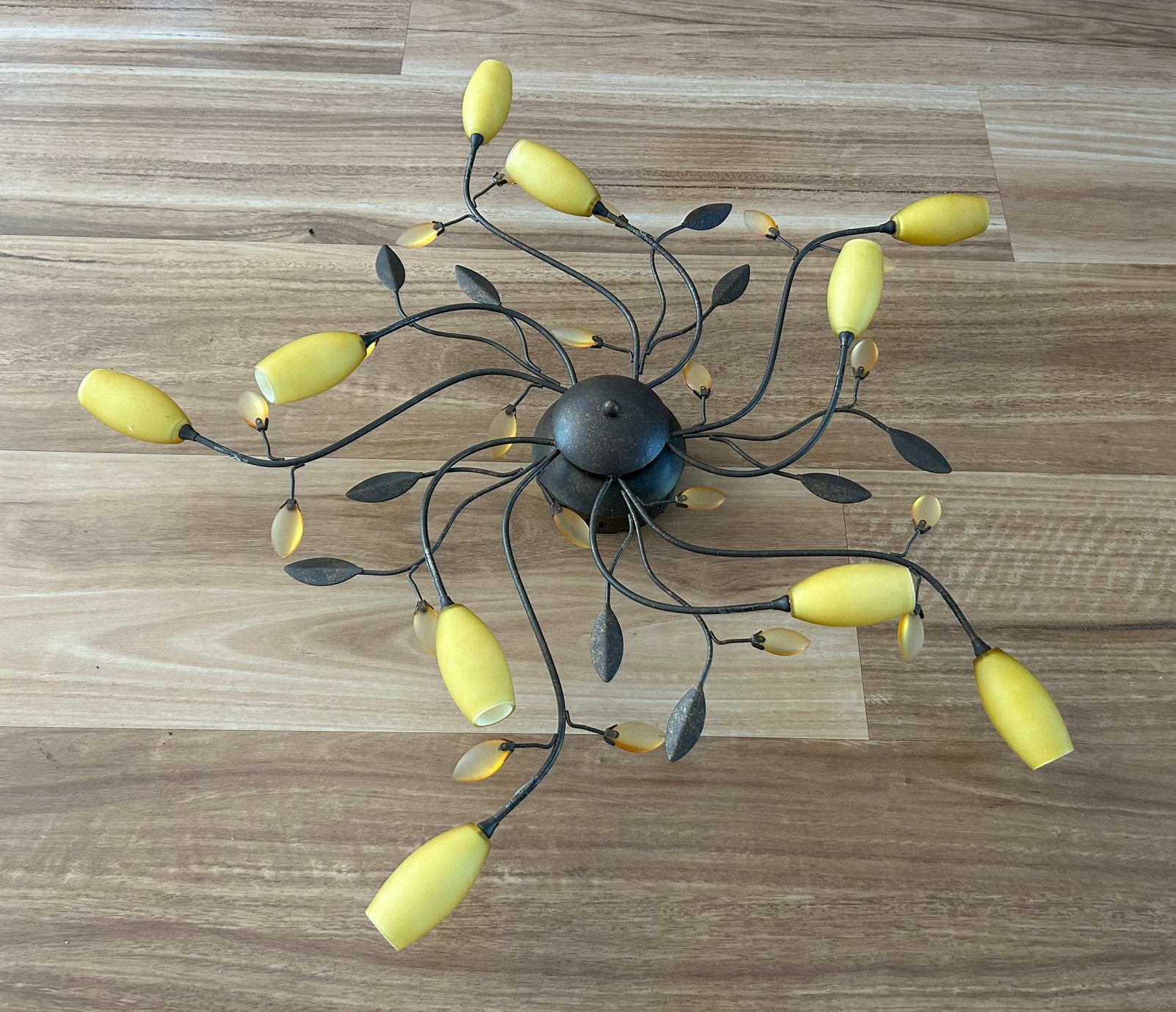Plafond lamp – HighLight Verlichting, Ophalen, Overige stijlen, 80 cm, Meerkleurig
