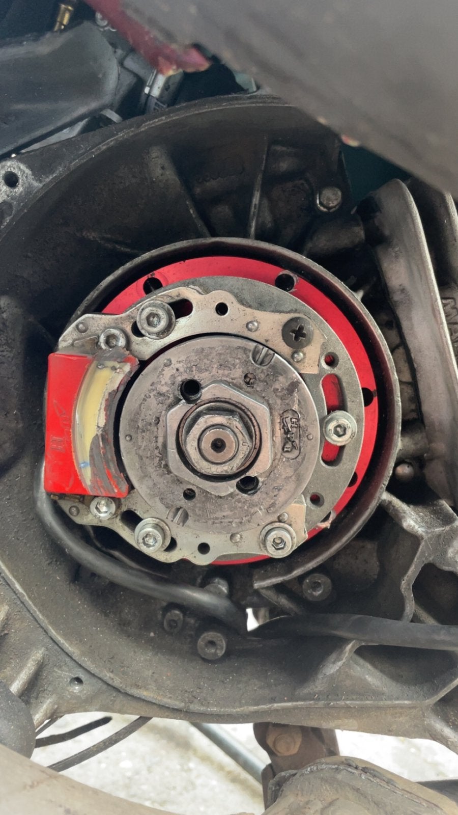 Hpi ontseking 125-180 met vliegwiel exl cdi bobine, Motoren, Ophalen of Verzenden, Gebruikt