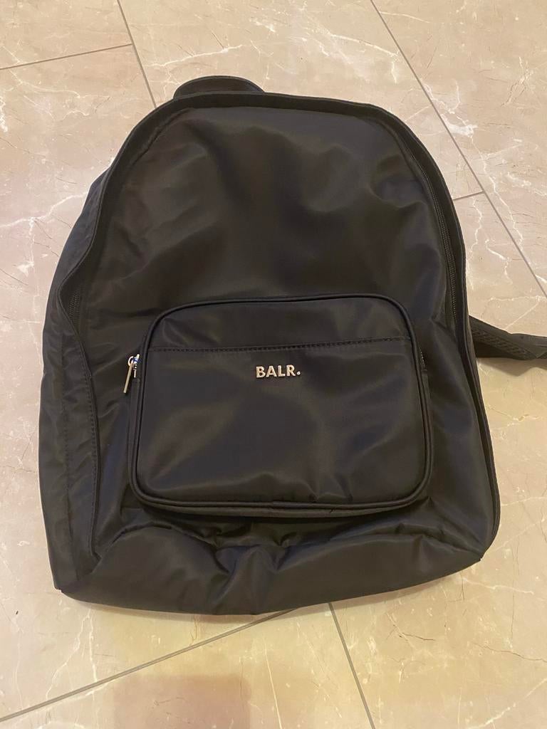Stijlvolle Balr rugtas - Zwart, perfect voor dagelijks gebru, Ophalen, Gebruikt, 25 tot 40 cm, Overige merken