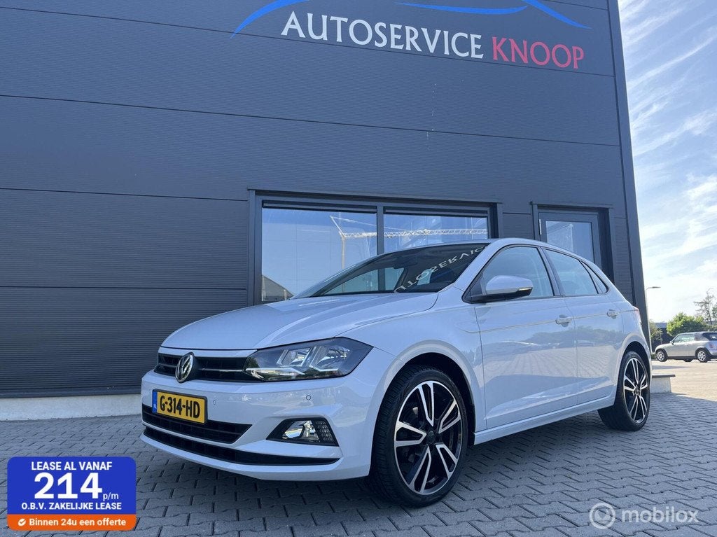 Volkswagen Polo 1.0 TSI Comfortline met veel extra optie`s, Voorwielaandrijving, Euro 6, Wit, Origineel Nederlands