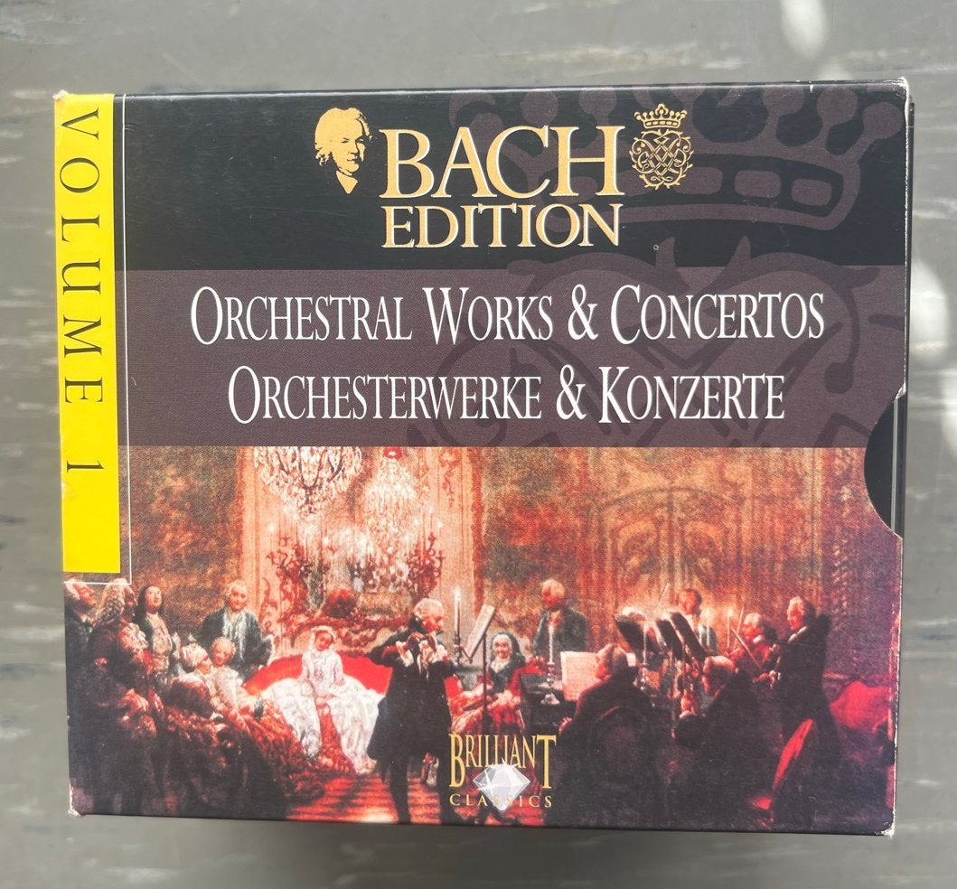 Bach Edition Vol. 1: Orkestrale Werken & Concerten (9 CD Box, Boxset, Ophalen of Verzenden, Zo goed als nieuw, Orkest of Ballet