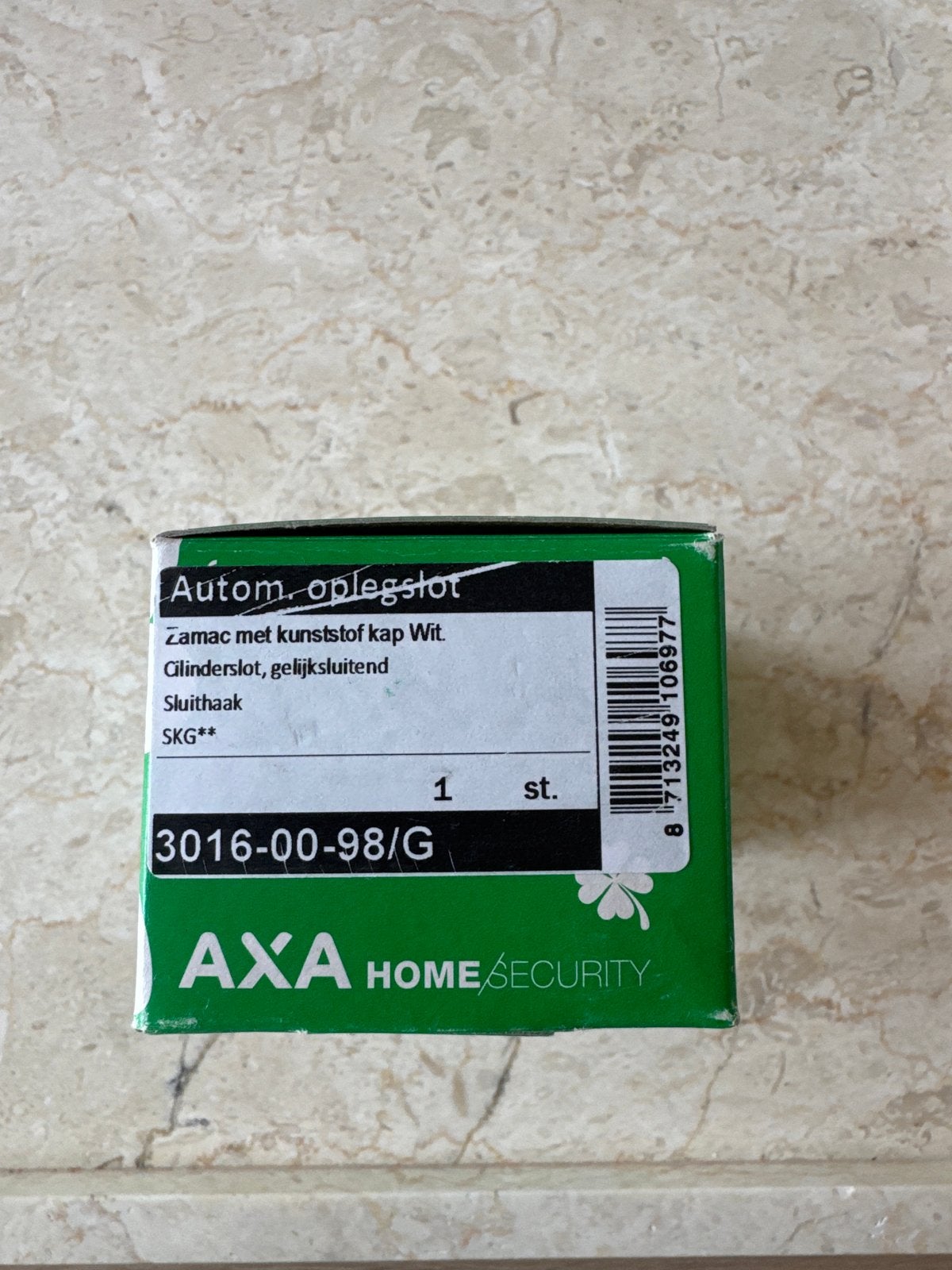 5x AXA Home Security Automatisch Oplegslot - Nieuw, Ophalen, Nieuw, Overige materialen, Slot