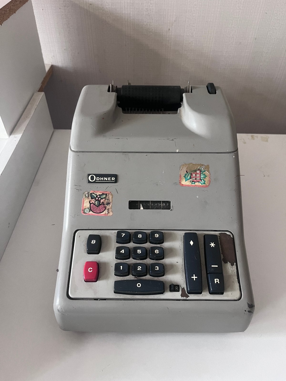 Rekenmachine, vintage, Antiek en Kunst, Antiek | Kantoor en Zakelijk, Ophalen