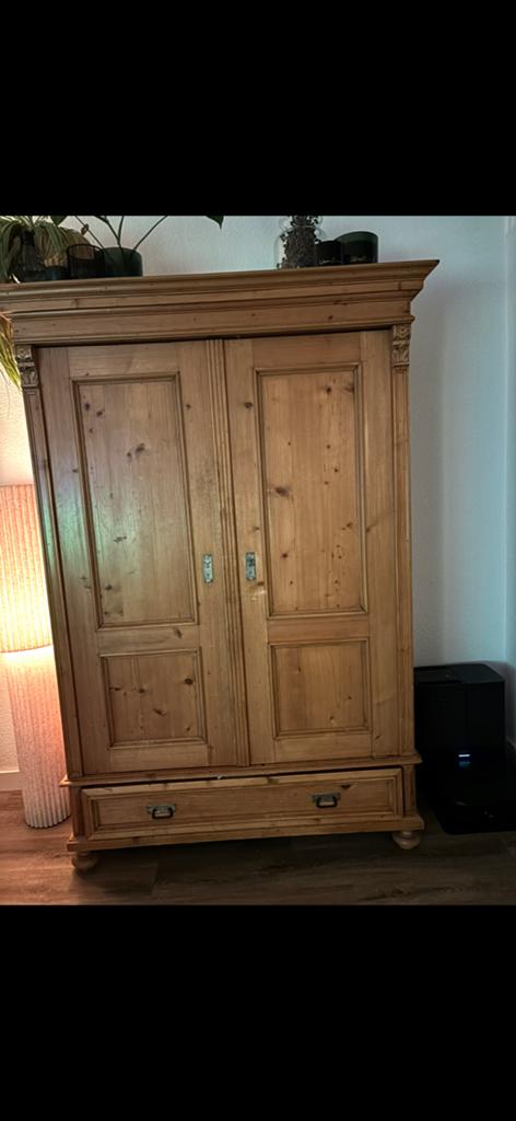 Mooie antiek grenen kast. mooi met planken en lade!, Ophalen of Verzenden
