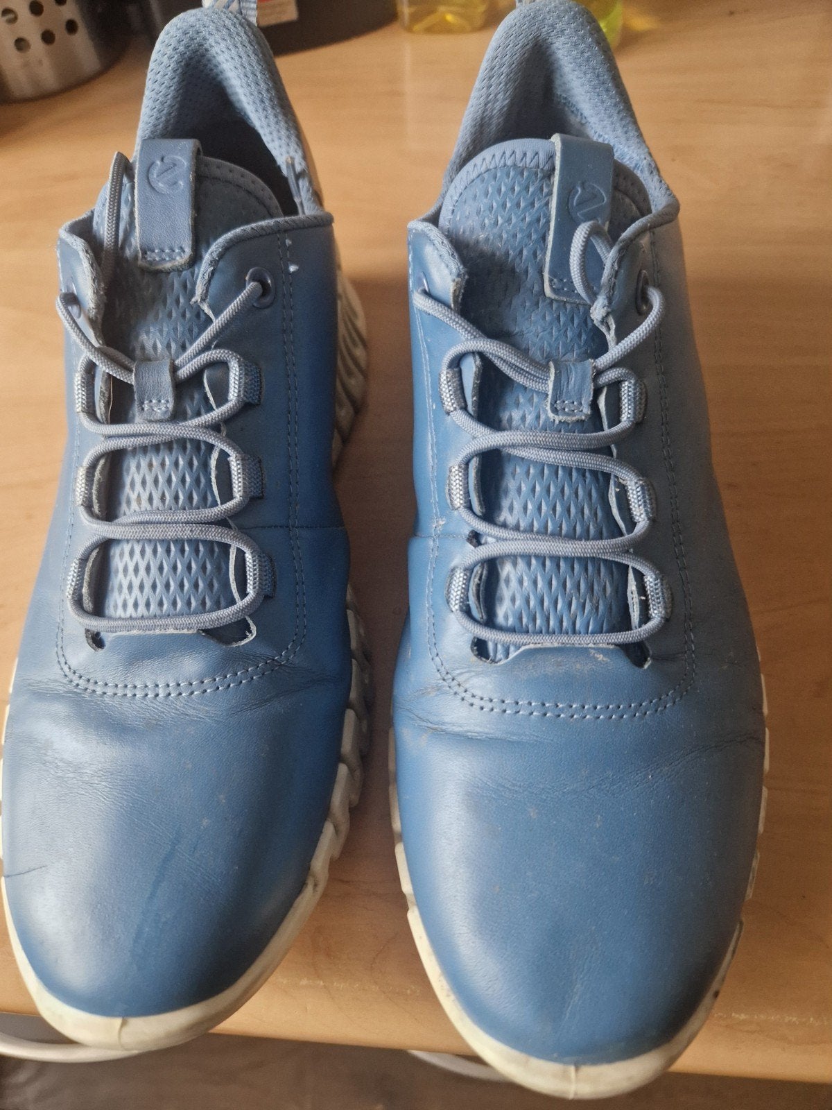 Zgan Ecco gruuv mt43, Ophalen of Verzenden, Zo goed als nieuw, Blauw, Sneakers of Gympen