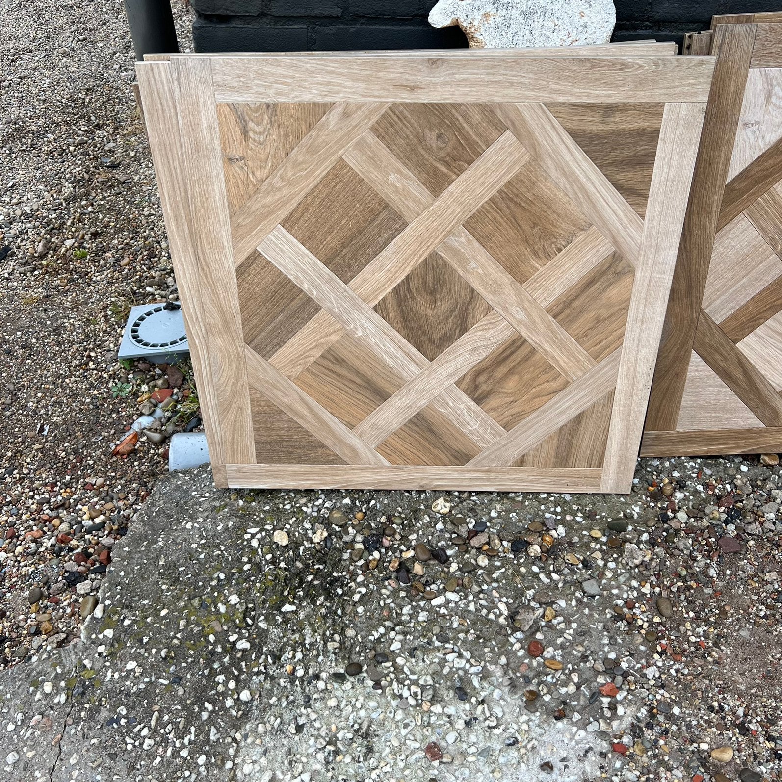Diverse keramische tegels houtlook enz, Ophalen, 60 cm of meer, Keramiek, Zo goed als nieuw
