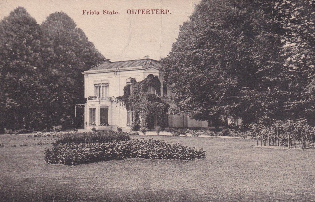 Ansichtkaart Frisia State, Olterterp (Gelopen), Ophalen of Verzenden, Voor 1920, Gelopen, Friesland