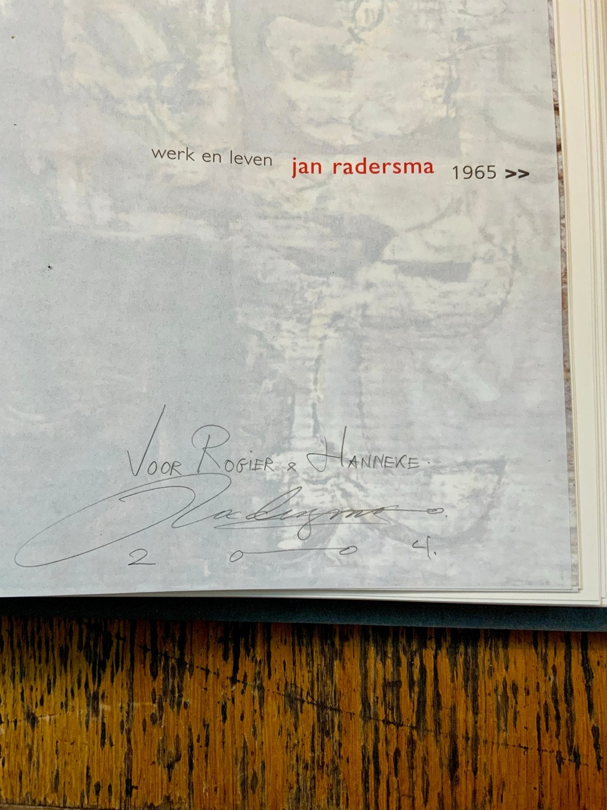 Jan Radersma - Werk en Leven 1965 >> (Gesigneerd), Ophalen of Verzenden, Gelezen, Schilder- en Tekenkunst
