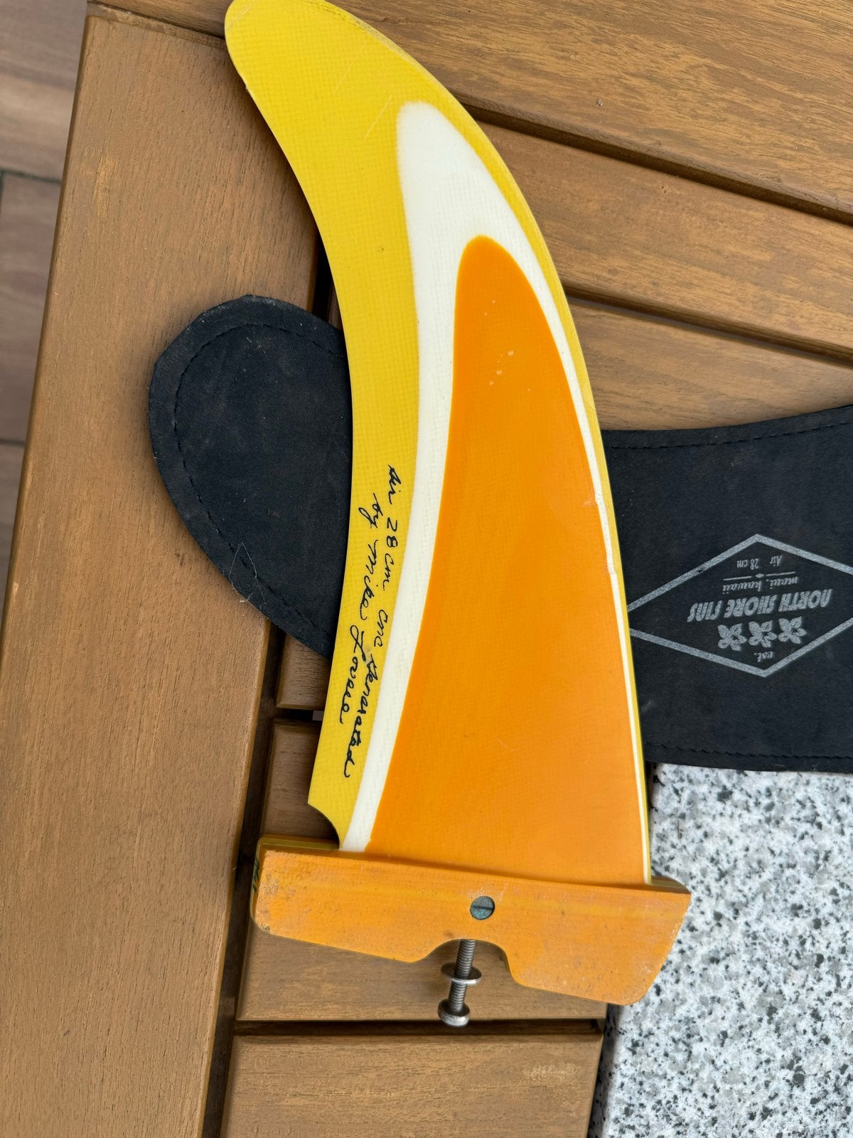 Windsurf vinnen: Maui Fin Company en Mistral 20euro per stuk, Mistral, Gebruikt, Vin, Ophalen of Verzenden