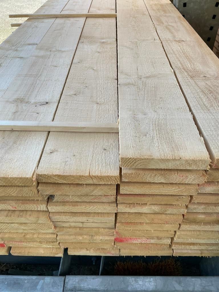 Steigerplanken 3,2x3 meter, Tuin en Terras, Palen, Balken en Planken, Ophalen, Zo goed als nieuw, 250 cm of meer, Planken