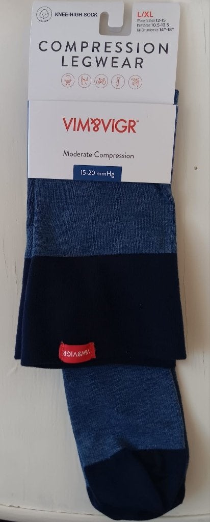 Hoogwaardige Compressie Kousen Nieuw – maat 42, Sokken en Kniesokken, Blauw, Nieuw, Ophalen of Verzenden
