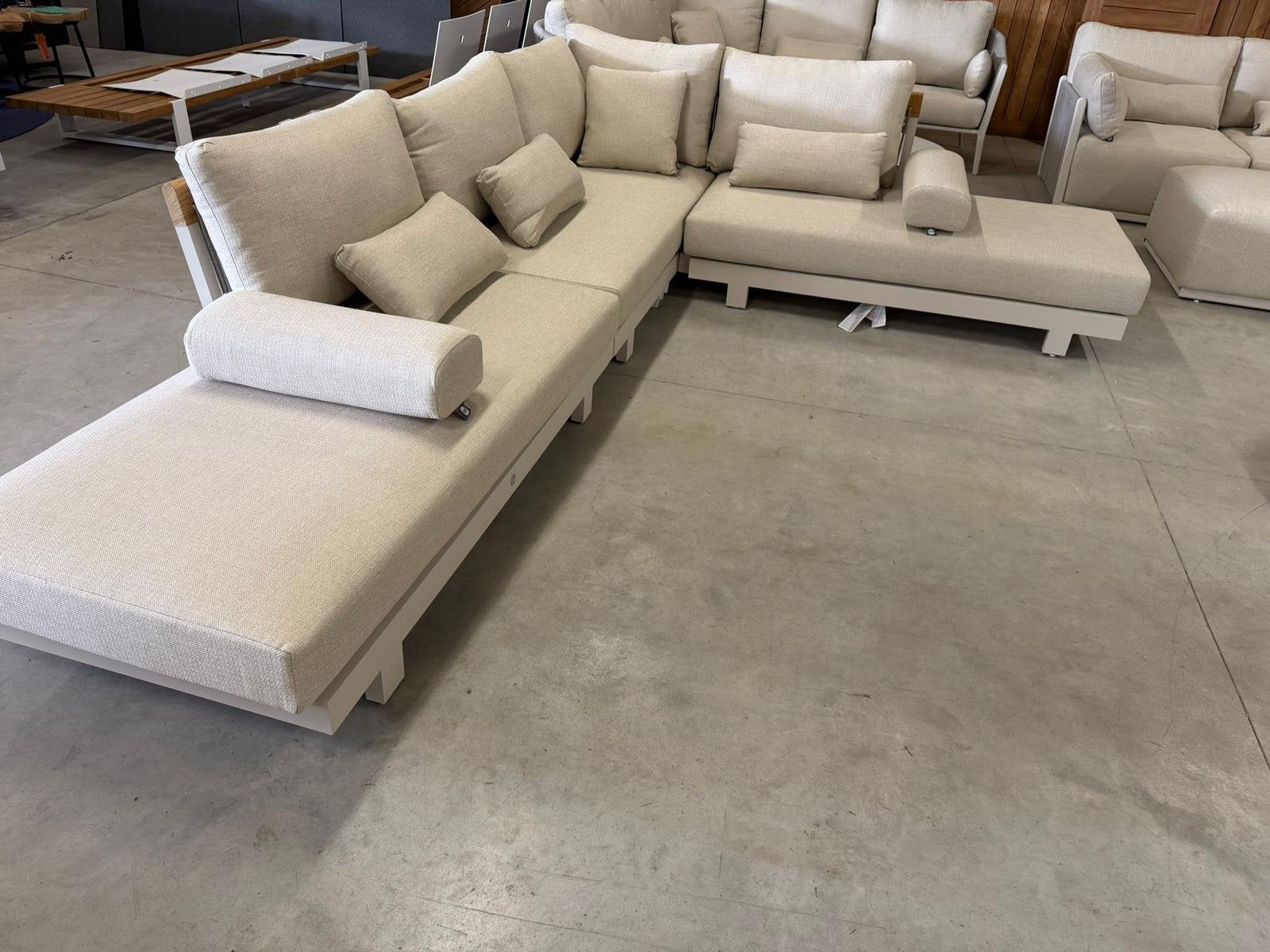 Hoge Korting op de OUTLET SUNS outdoor tuinmeubelen, Ophalen, 5 zitplaatsen, Loungeset, Info@suns.nl