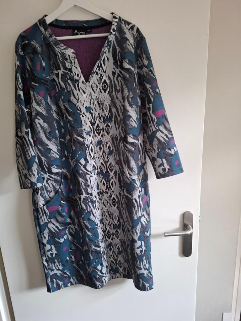 Myrna Jurk XXL - Elastisch met 2 Zijzakken, Myrna, Overige kleuren, Maat 46/48 (XL) of groter, Ophalen of Verzenden